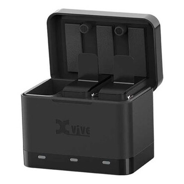 U5C Battery Charger and Three U5B Batteries for Xvive U5