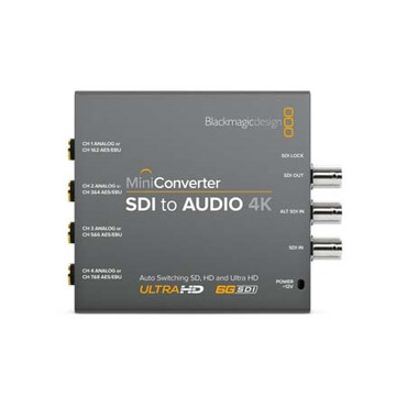 BlackMagic Design Mini Converter - SDI to Audio 4K