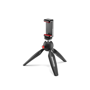 Manfrotto MKPIXICLAMP-BK Mini Tripod Black with Phone Clamp